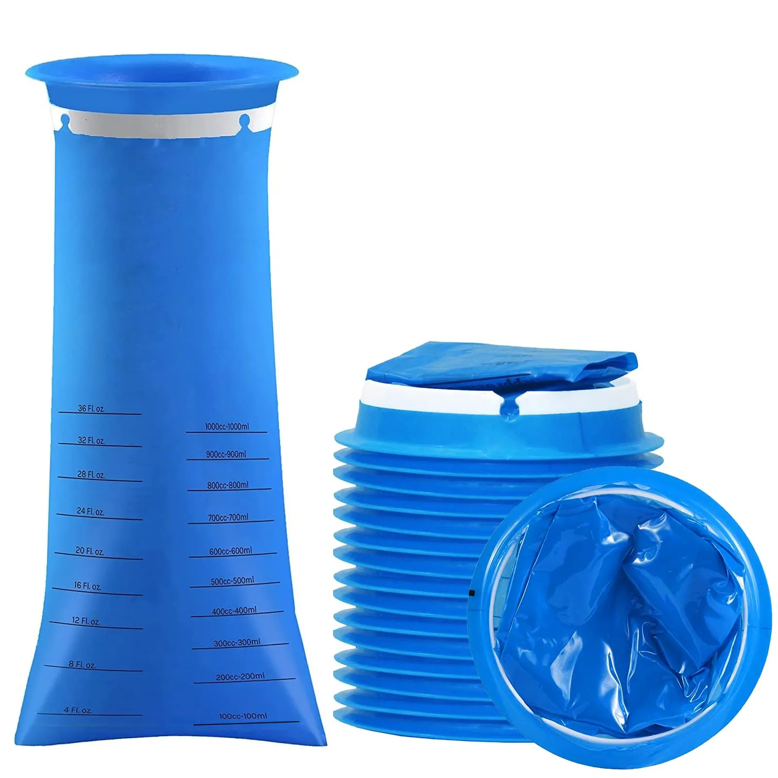 12Pack Vomit Bags Disposable Emesis Bags, Barf Bags Sick Bag with Snap for Car Travel Aircraft Motion Morning Sickness Airsick 1000ML Blue