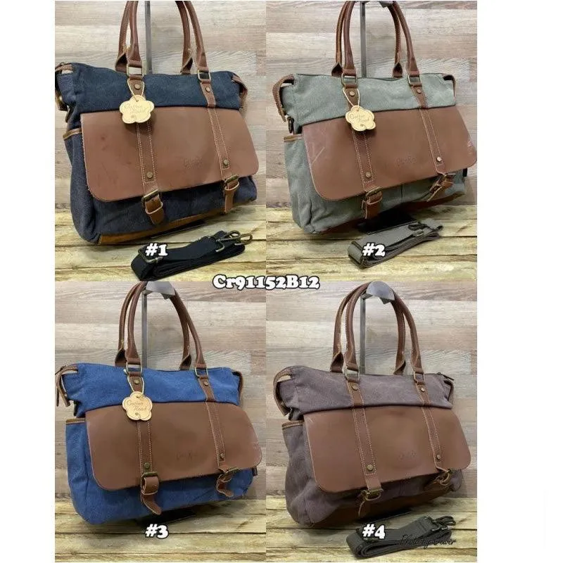 15" Unique Design Front Pocket Laptop Bag CR91152-B12 G