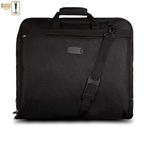 3 Suit Carry On Garment Bag for Travel & Business Trips With Shoulder Strap 40'' Bagazzi Brand