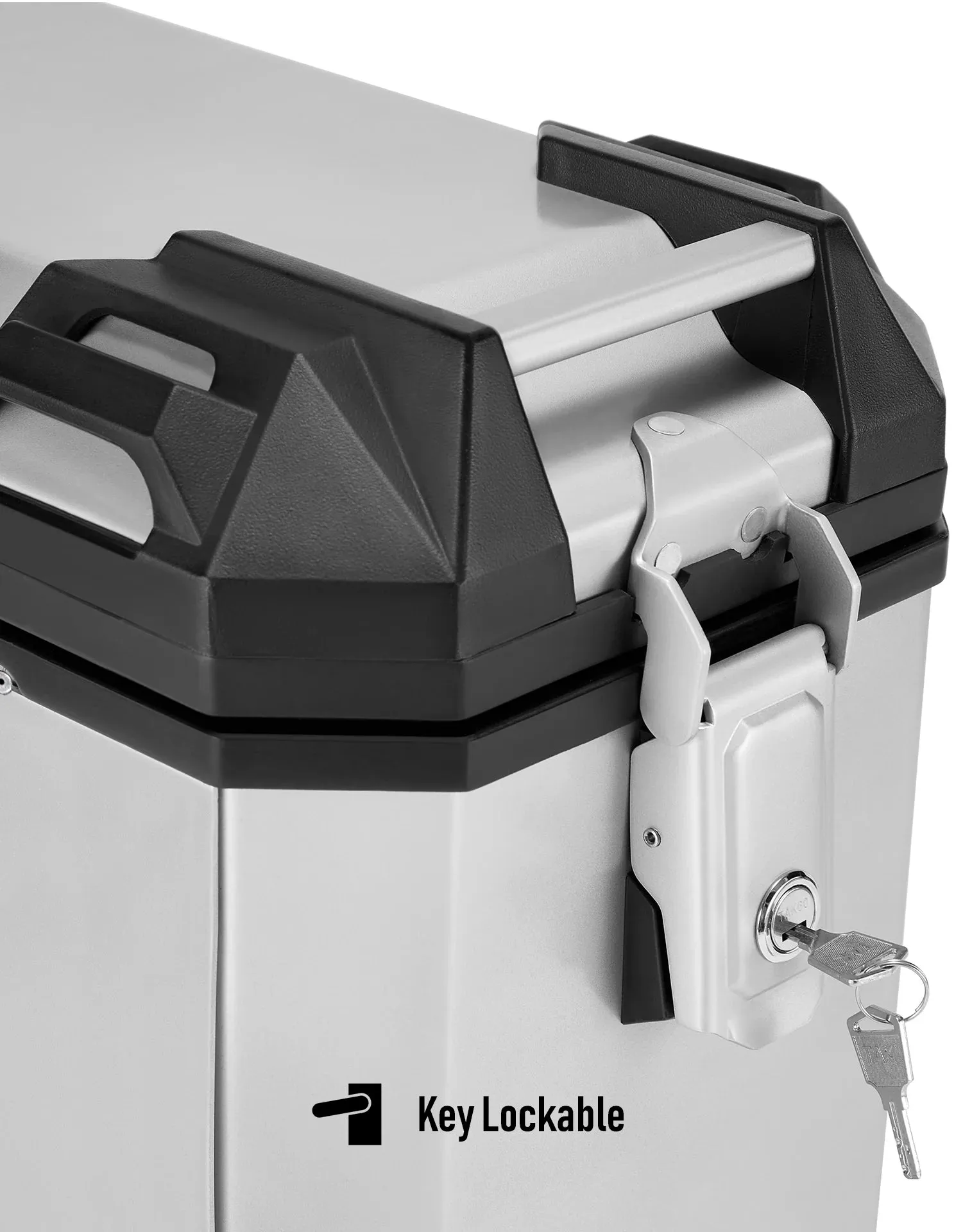 45L - Apex XL Kawasaki VERSYS 1000 Aluminum Side Cases Silver