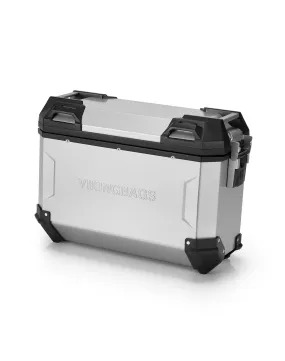 45L - Apex XL Kawasaki VERSYS 1000 Aluminum Side Cases Silver