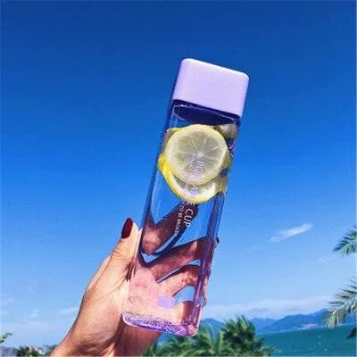 500ml Clear Heat-Resistant Water Bottle - The Essential Hydration Solution for Active Lifestyles