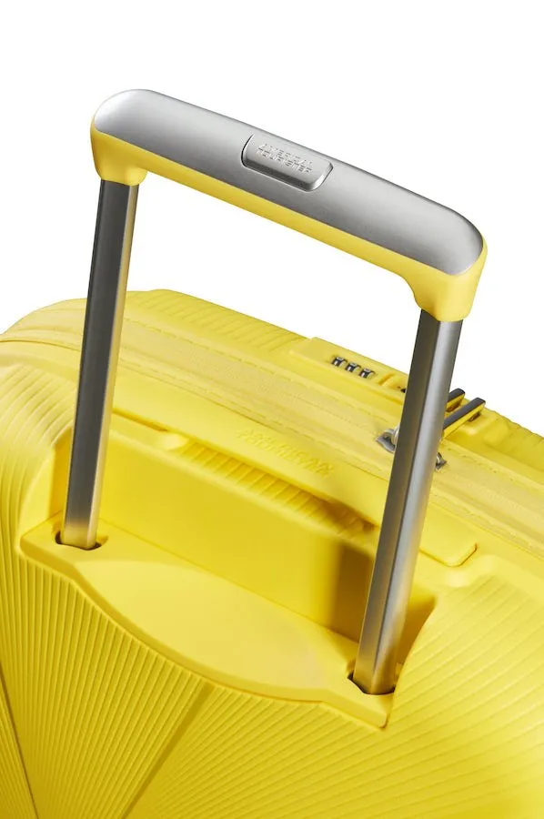 American Tourister Starvibe Expandable 55cm Cabin Spinner | Electric Lemon