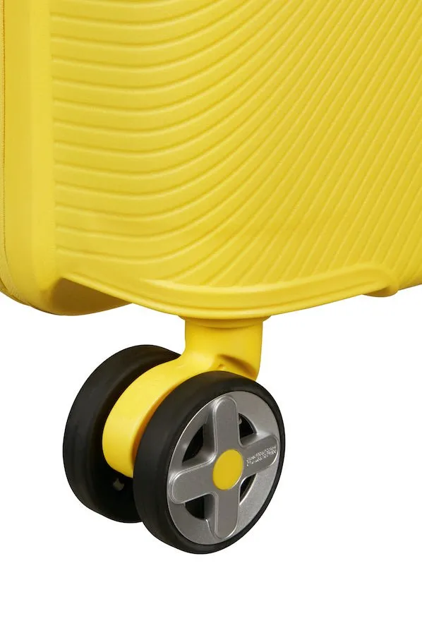 American Tourister Starvibe Expandable 55cm Cabin Spinner | Electric Lemon