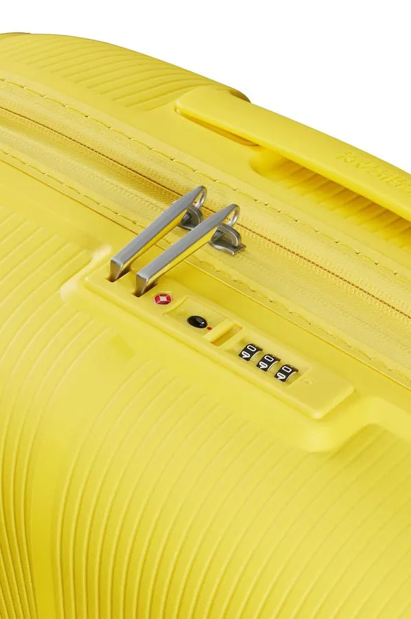 American Tourister Starvibe Expandable 55cm Cabin Spinner | Electric Lemon
