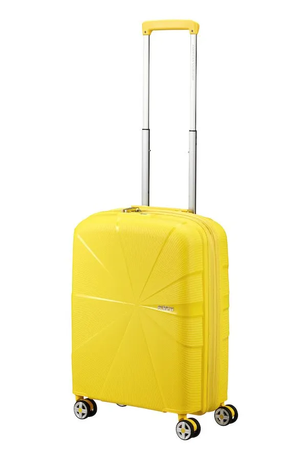 American Tourister Starvibe Expandable 55cm Cabin Spinner | Electric Lemon