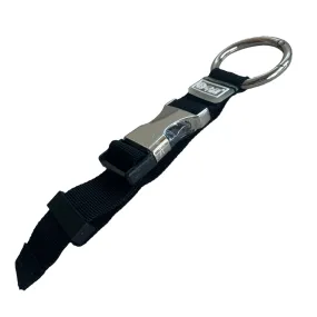 Anti theft luggage strap grippers