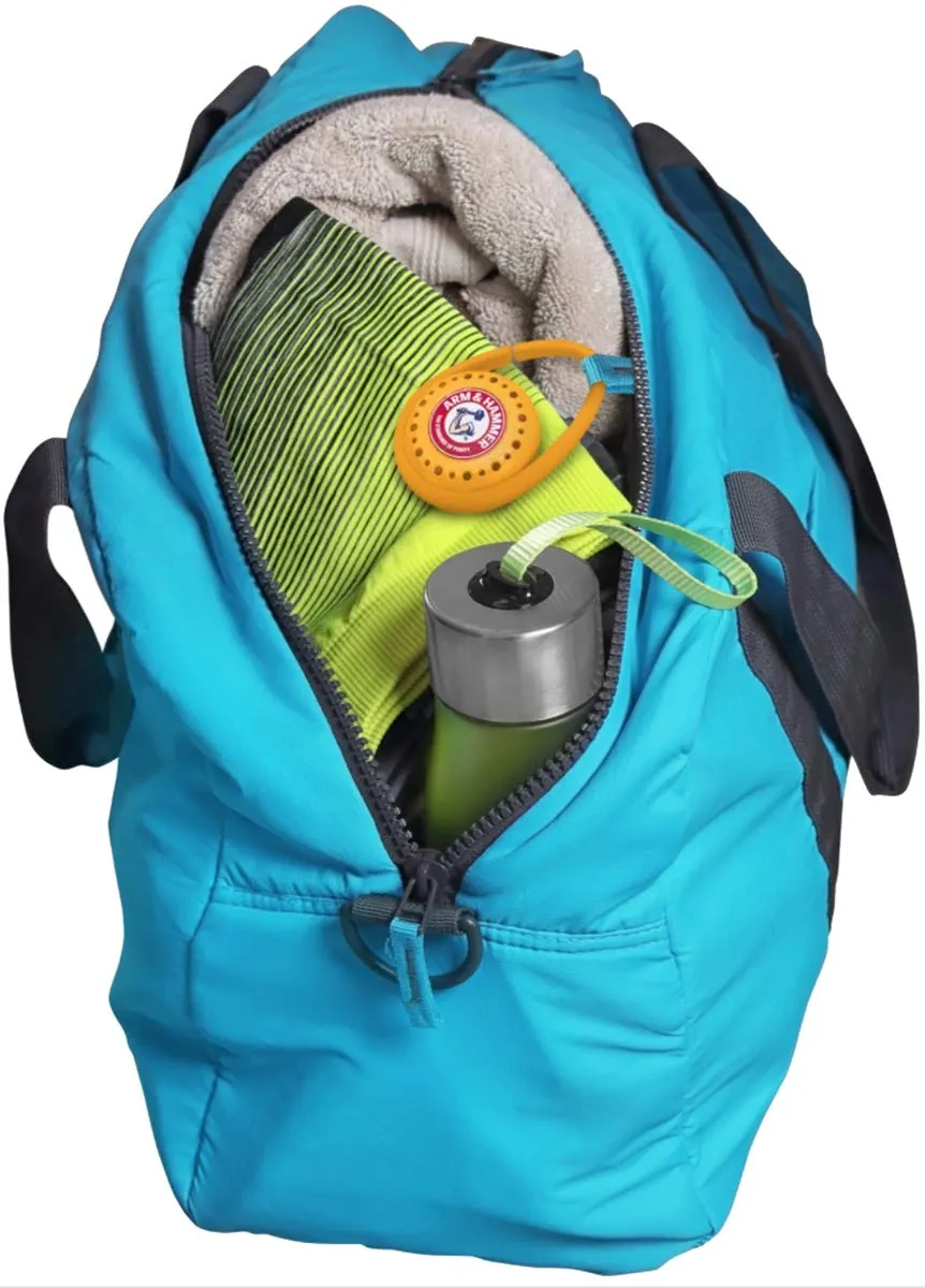 Arm & Hammer Odor Busterz Clip N' Go Air Freshener and Odor Eliminator, Orange, 2-Piece AREA