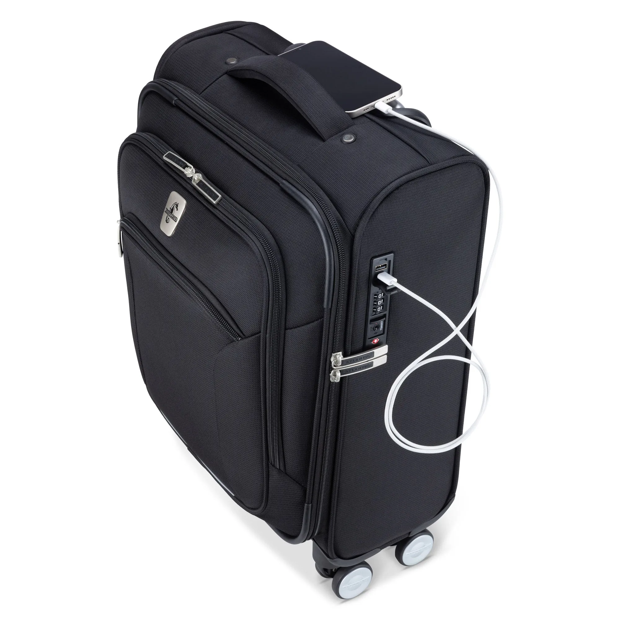 Atlantic Sailbound 19" Spinner Carry-on with Packing Cubes