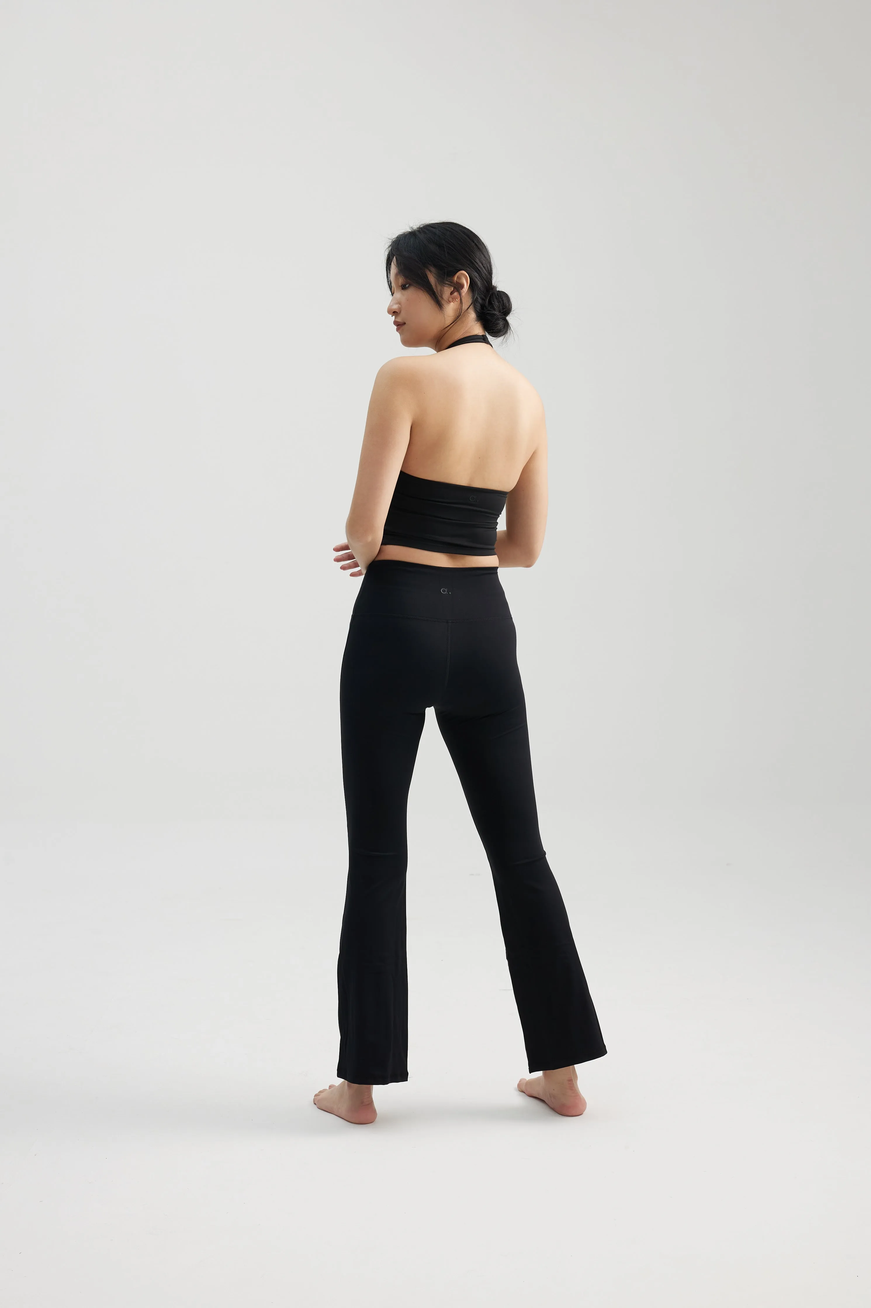 [BACKORDER] Flare Pants in Black Sesame