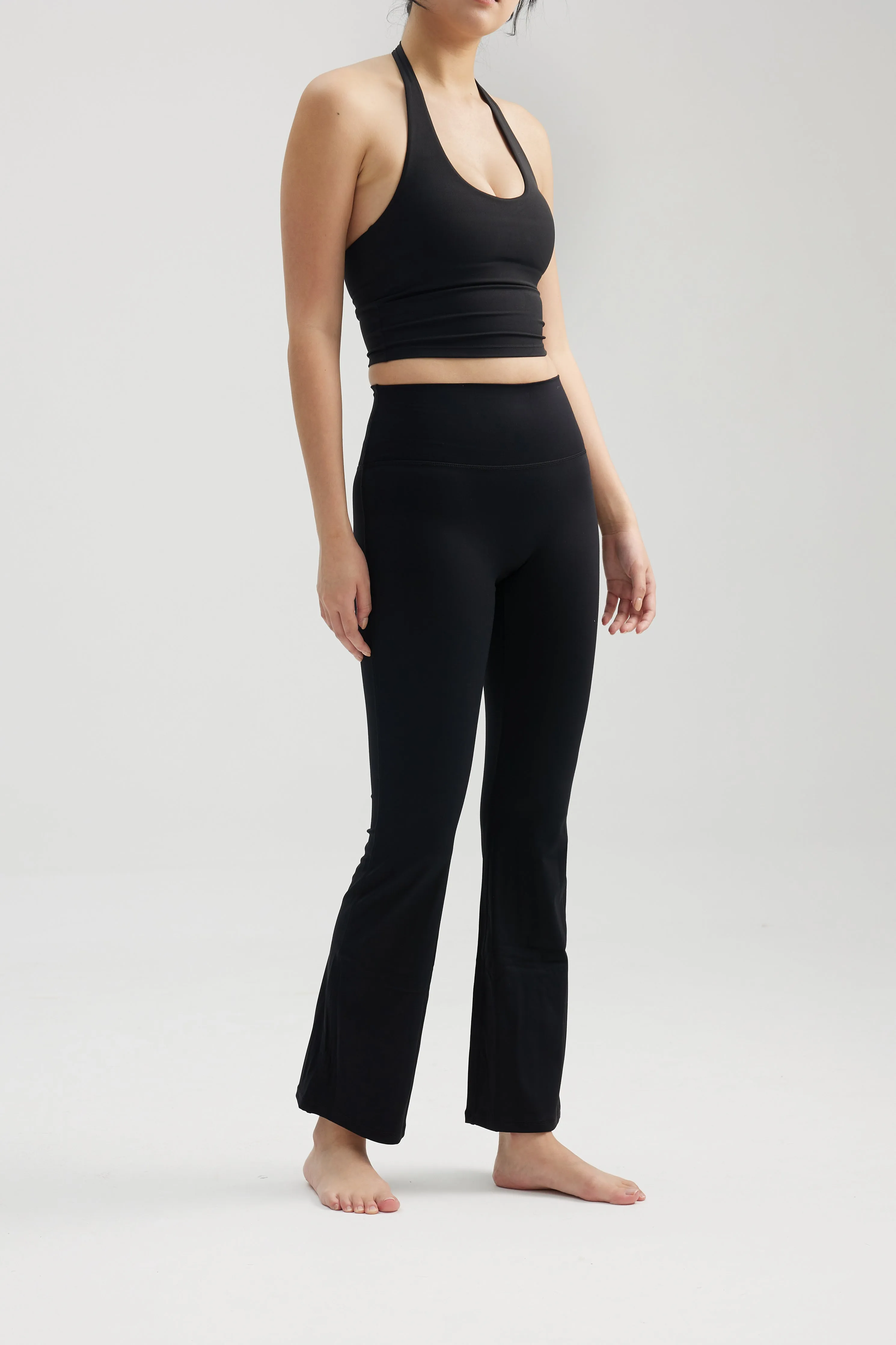 [BACKORDER] Flare Pants in Black Sesame