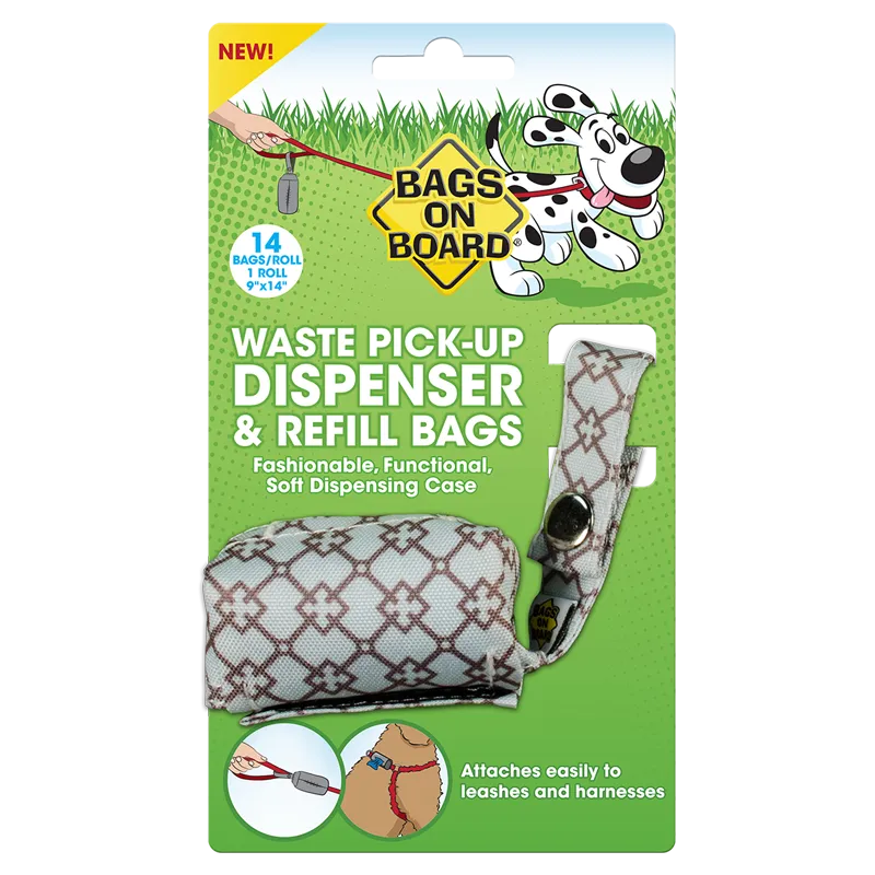 Bags on Board Soft Waste Pick-Up Bags Dispenser