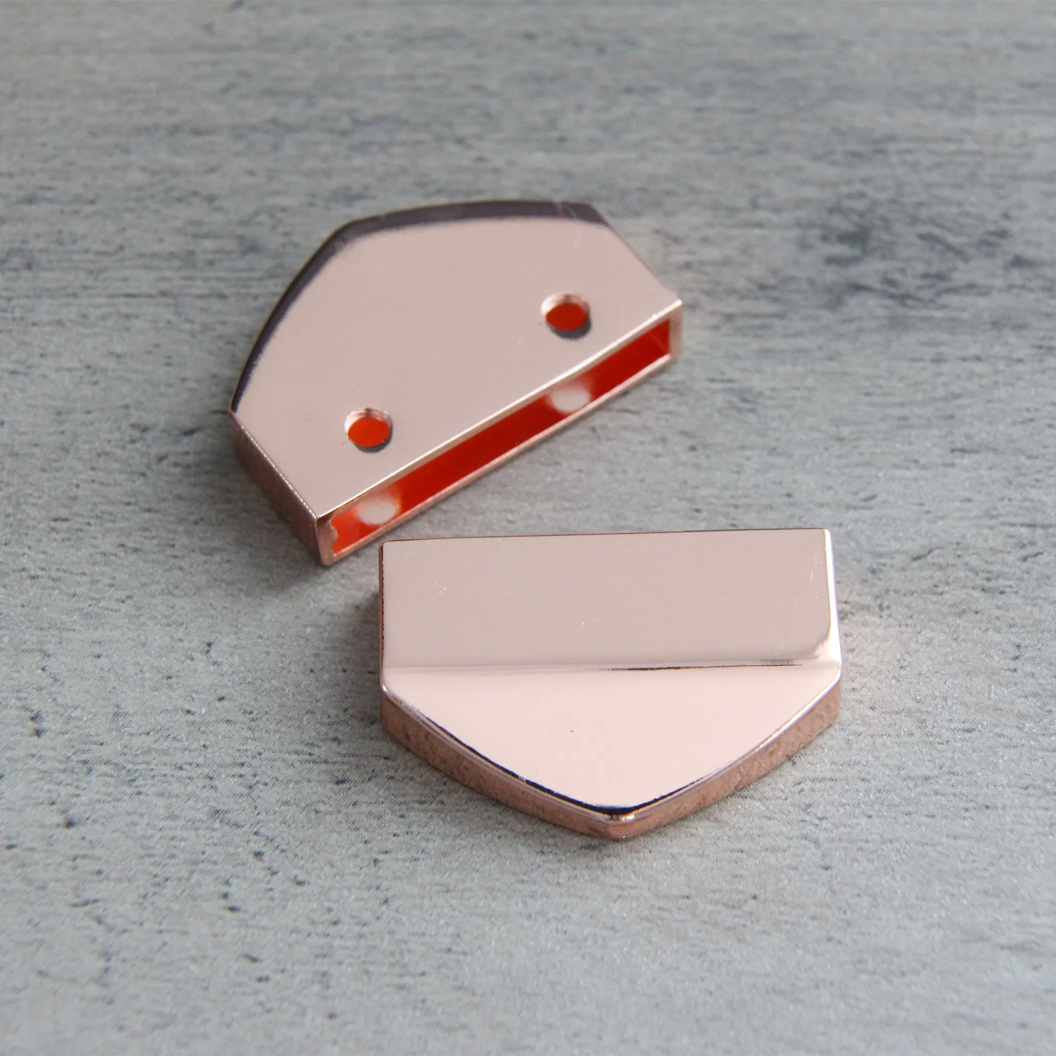 Belt Tip / Webbing Tip / Triangle Strap End/Stopper (4pc)