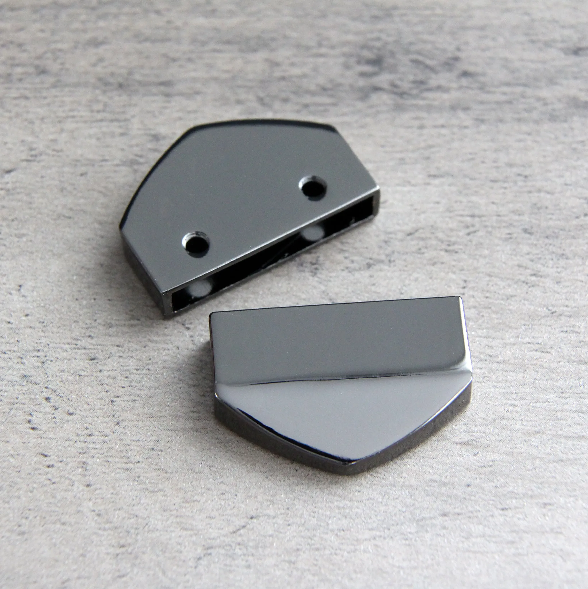 Belt Tip / Webbing Tip / Triangle Strap End/Stopper (4pc)