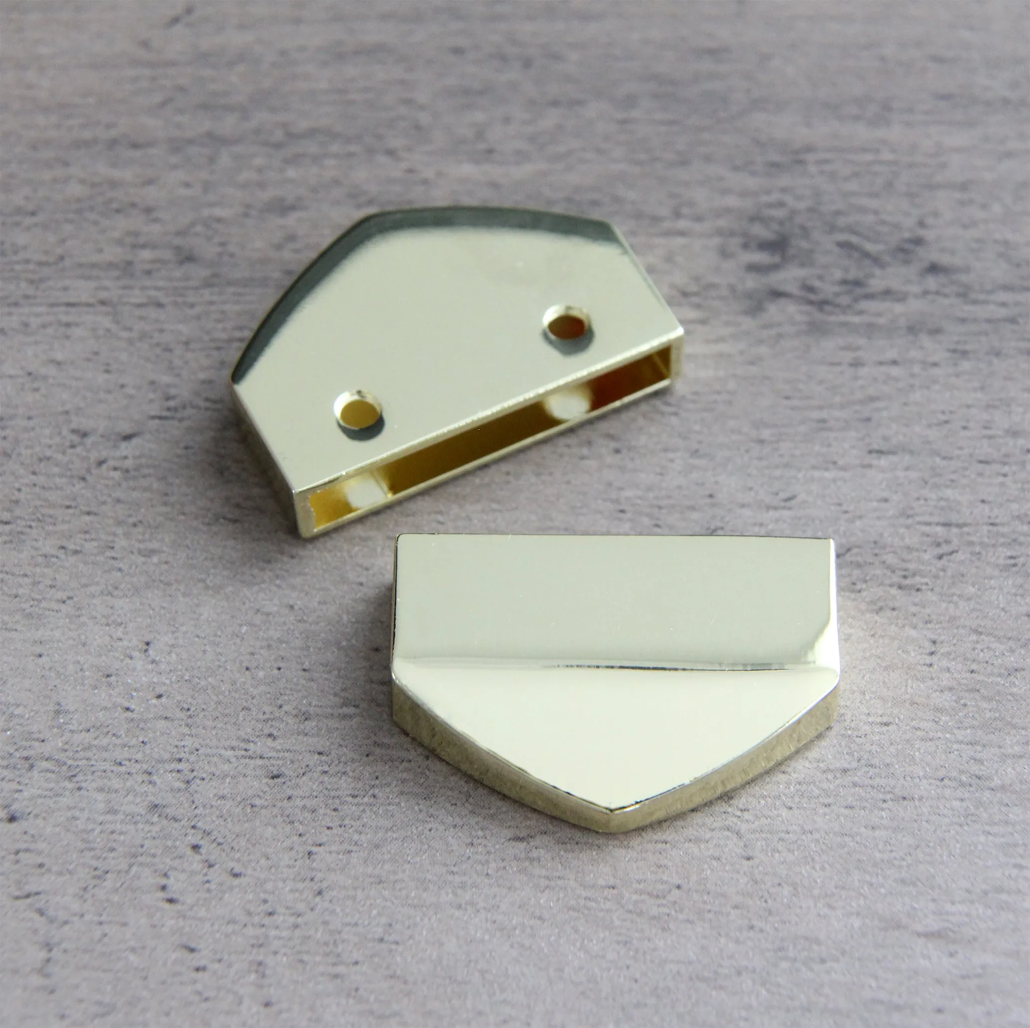 Belt Tip / Webbing Tip / Triangle Strap End/Stopper (4pc)