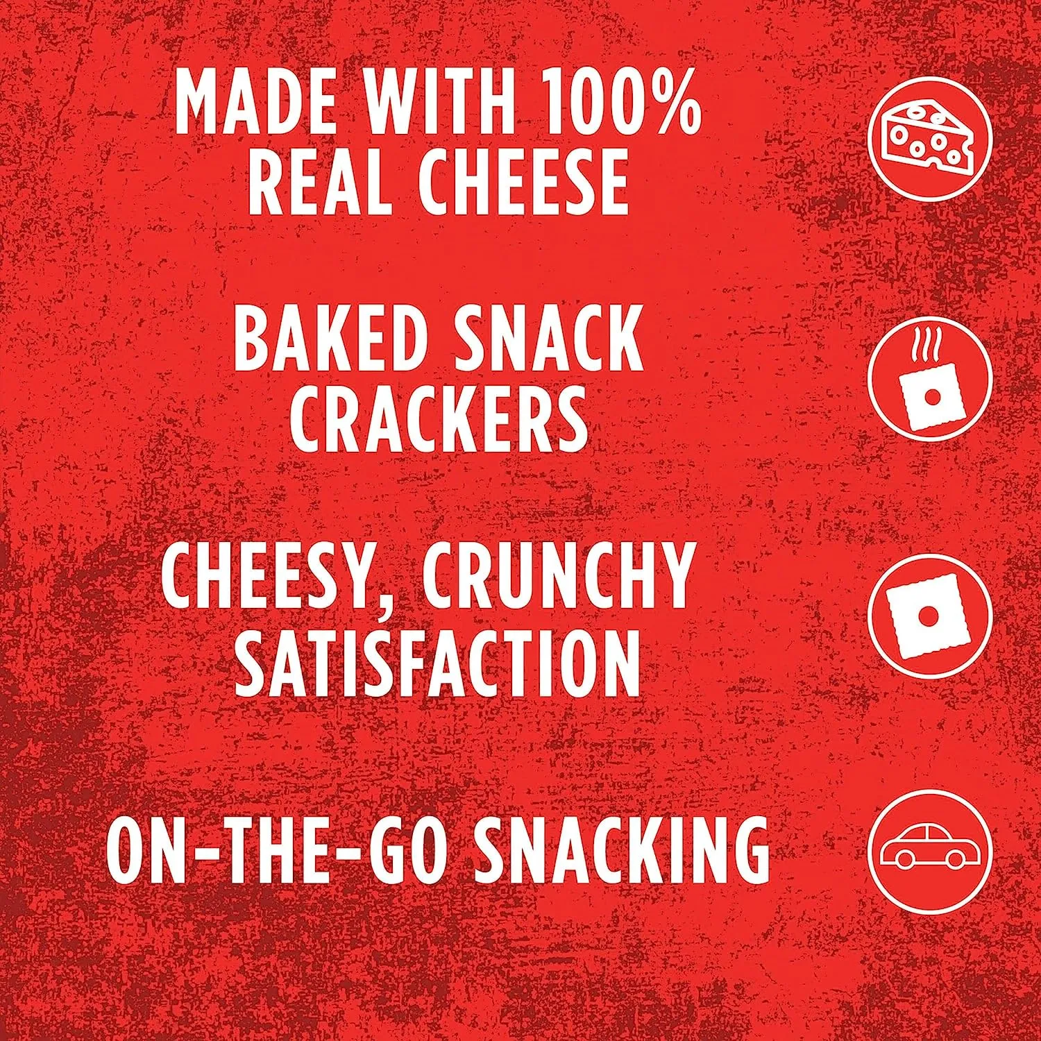 Cheez-It Cheese Crackers, Baked Snack Crackers, Lunch Snacks, Original (40 Packs)