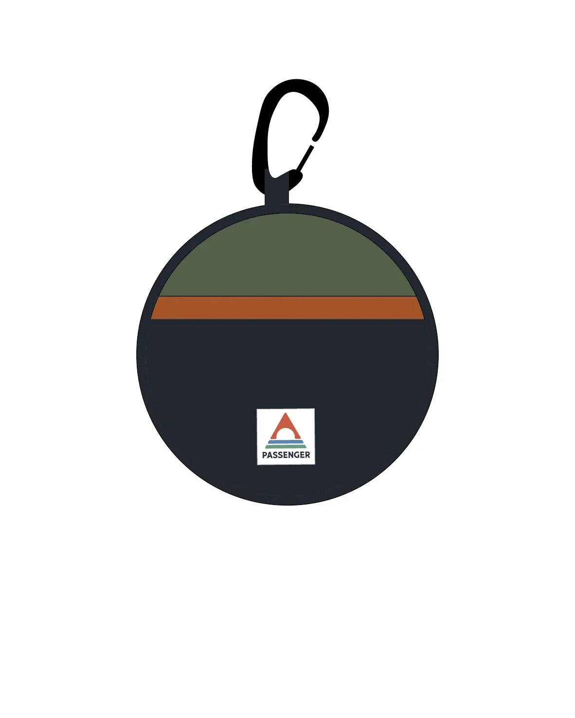 Compass Modular Clip On - True Black/ Khaki