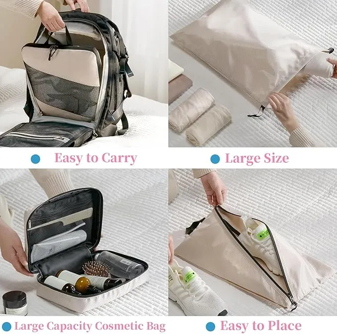 Compression Packing Cubes Travel Organizer Set of 6