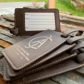 Custom Luggage Tag, Personalized Leather Luggage Tag, Luggage Tags Personalized, Monogram Luggage Tag, Engraved Luggage Tag, Luggage Tags