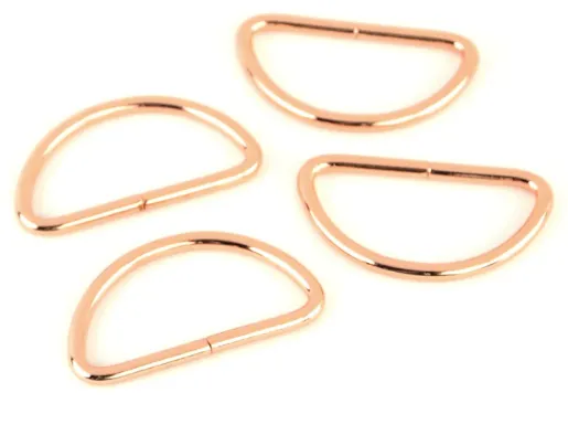 D-rings Bag Hardware - Bags of 4