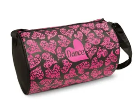 Dansbagz By Danshuz Lace Of Hearts Duffel Bag O/S Pink