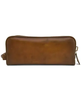 Double Zip Dopp Kit in Okra