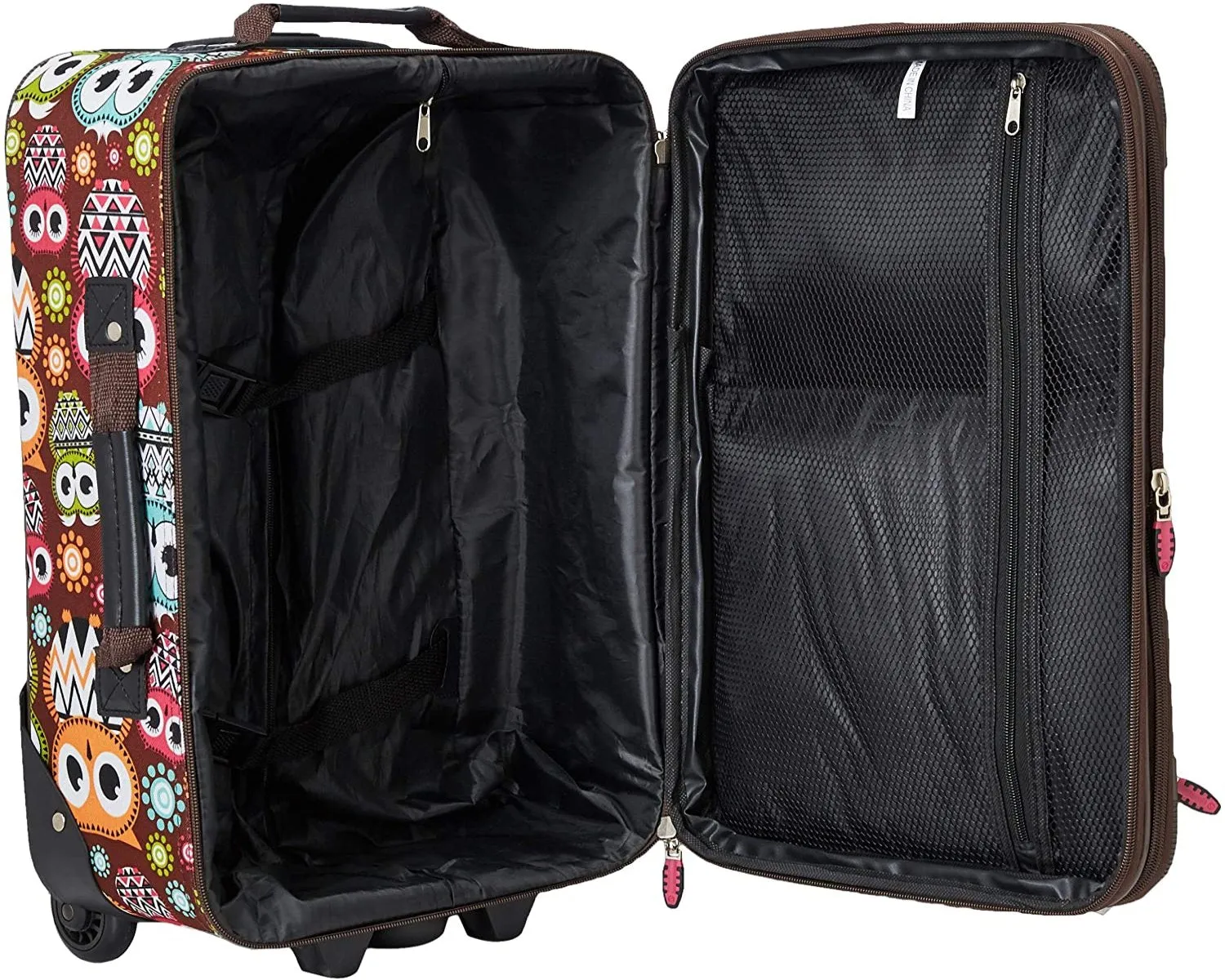 Fashion Soft-side Upright Luggage 2-Piece Set