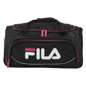 Fila Kelly 19-in Sports Duffel Bag, Black Fuchsia, One Size