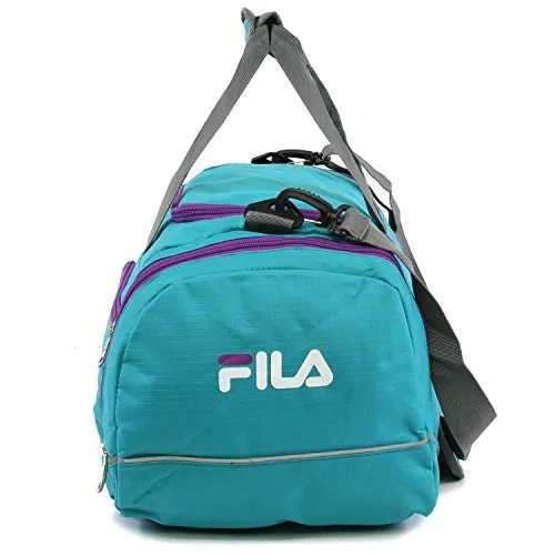 Fila Sprinter 19" Sport Duffel Bag, Teal/Purple