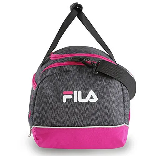 Fila Sprinter Small Duffel Sports Gym Bag, Static Pink, One Size