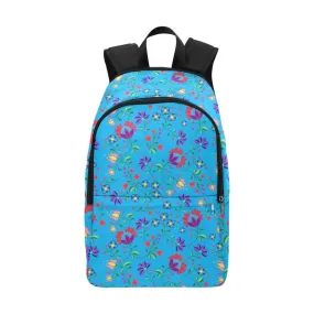 Fleur Indigine Ciel Fabric Backpack for Adult