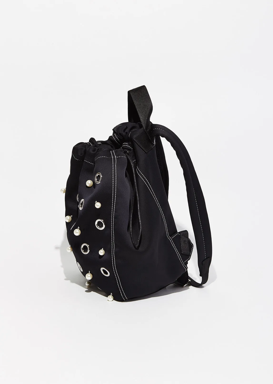 Go-Go Medium Satin Knapsack