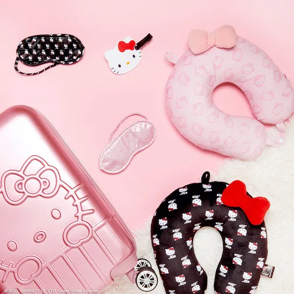 Hello Kitty Travel Neck Pillow Pink