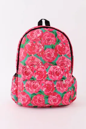 Honeydew Girls Rose Print Backpack
