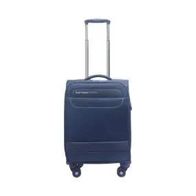 Hush Puppies HP69-3145 19" SUPER LIGHT Double Wheel Expandable Soft-Case Spinner Luggage with Anti-Theft Zipper & TSA Lock - Navy