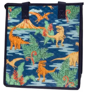 Jurassic Navy Medium Insulated Hot/Cold Reusable Bag