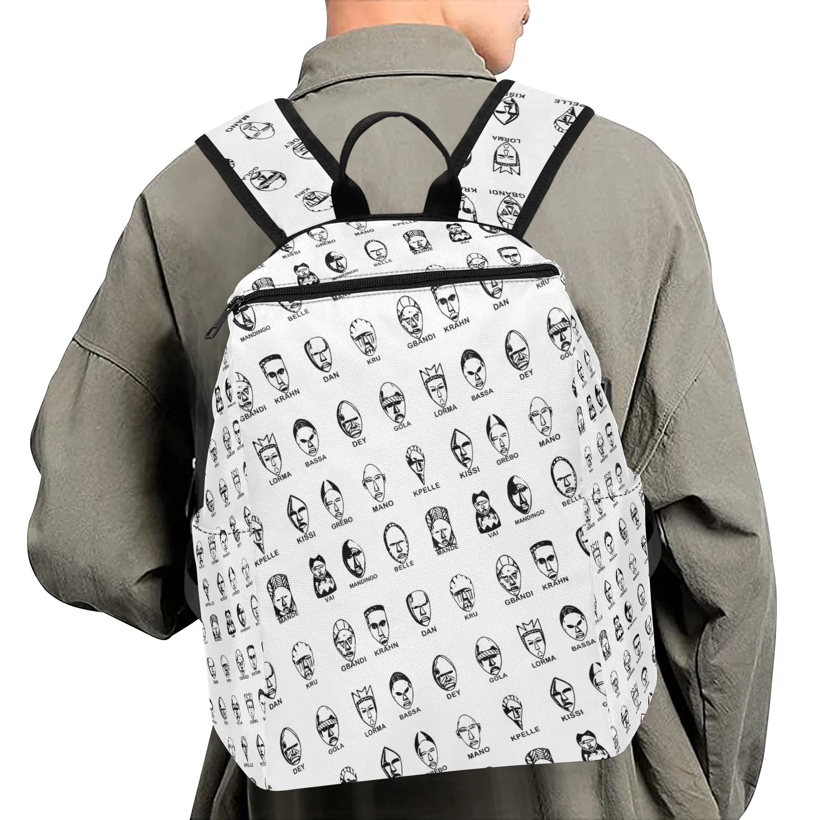 Liberia 16 Tribes Lightweight Casual Backpack