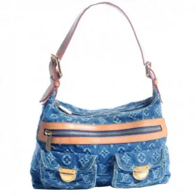 Louis Vuitton Monogram Denim Bag Vintage OS