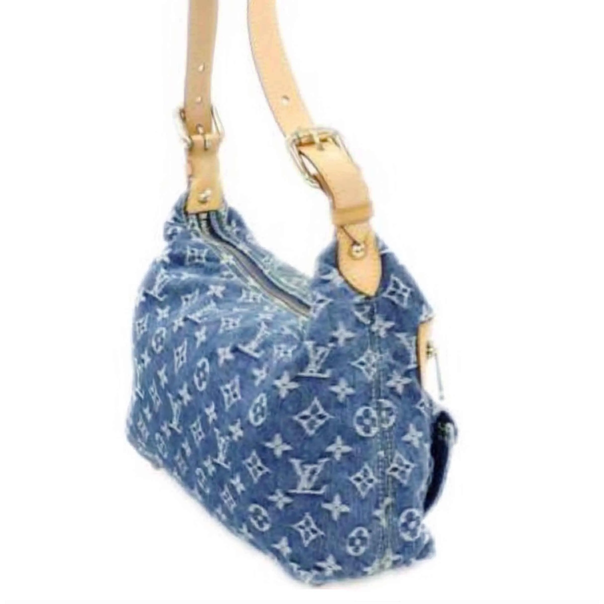 Louis Vuitton Monogram Denim Bag Vintage OS