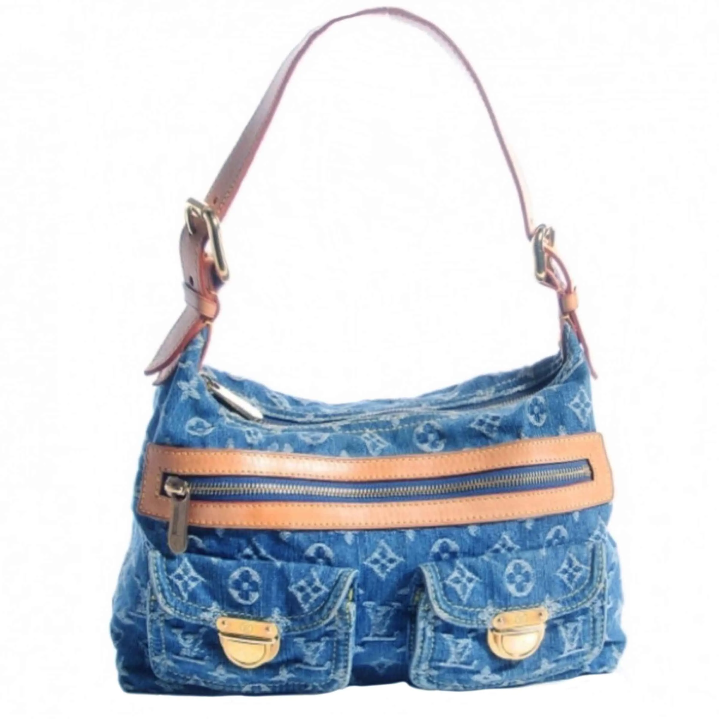 Louis Vuitton Monogram Denim Bag Vintage OS