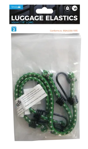 Luggage Elastic 45cm/18in 2 Pack (LE001)