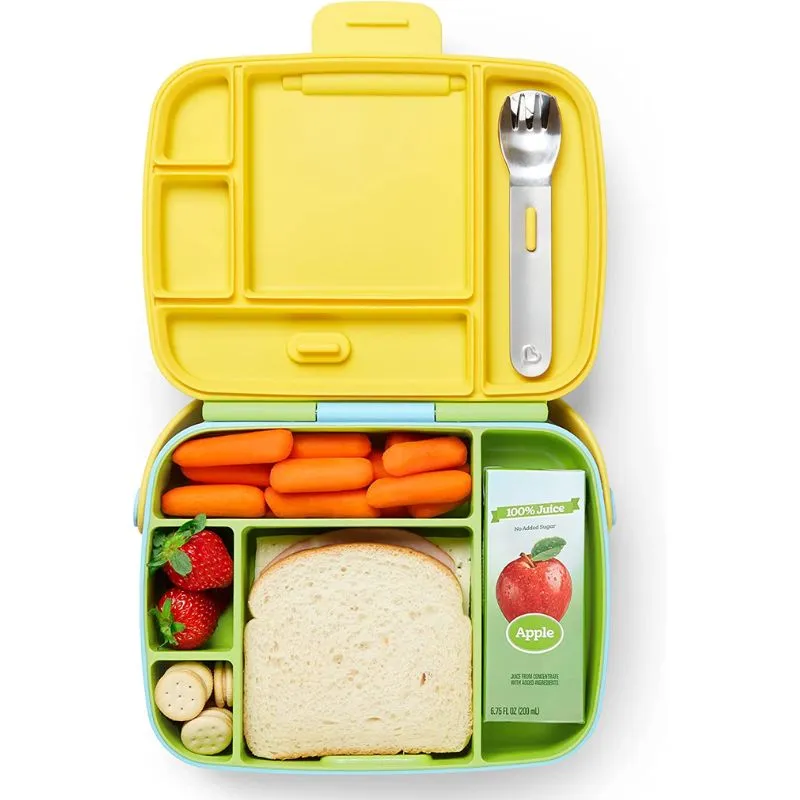 Lunch Bento Box with Stainless Steel Utensils