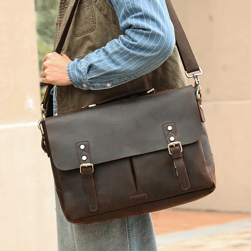 Men's Genuine Leather Men's Messenger Bag