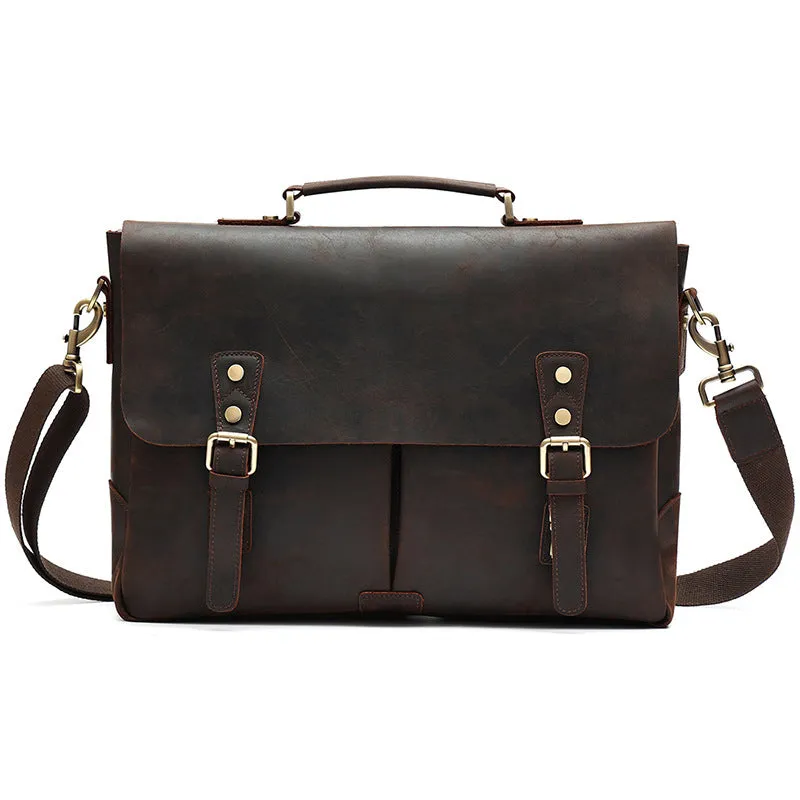 Men's Genuine Leather Men's Messenger Bag
