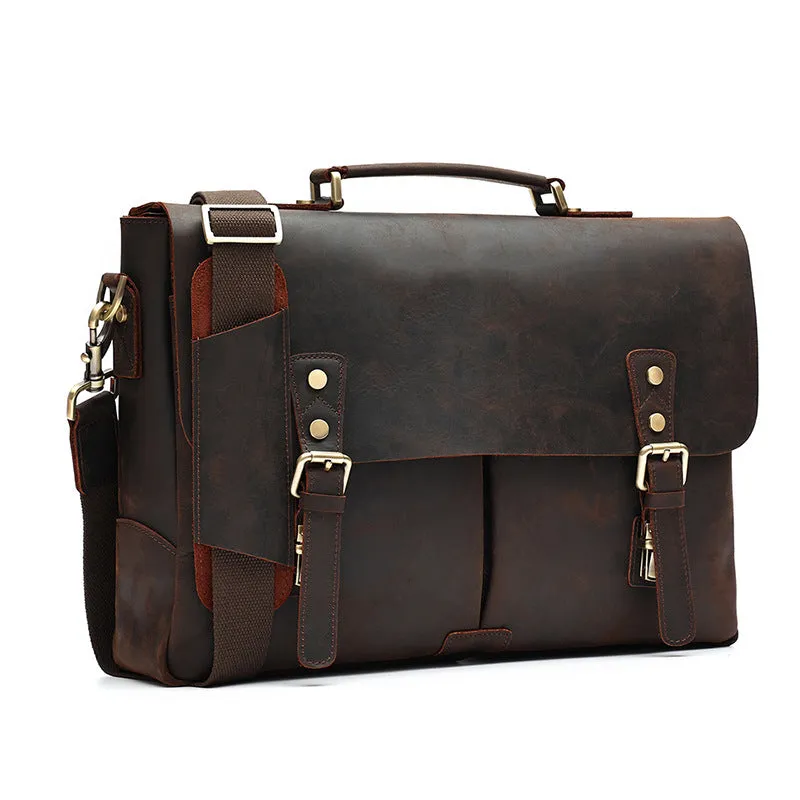 Men's Genuine Leather Men's Messenger Bag