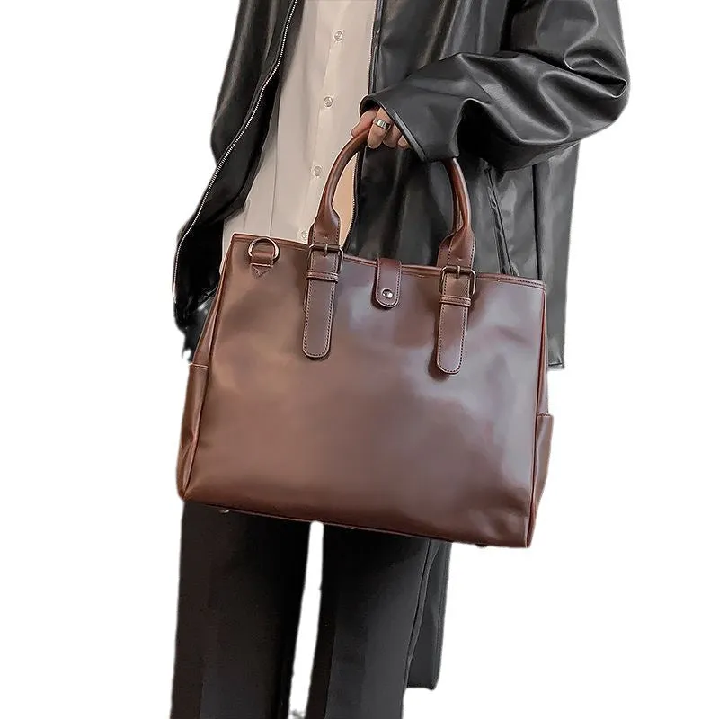 Men's Leather Business Bag