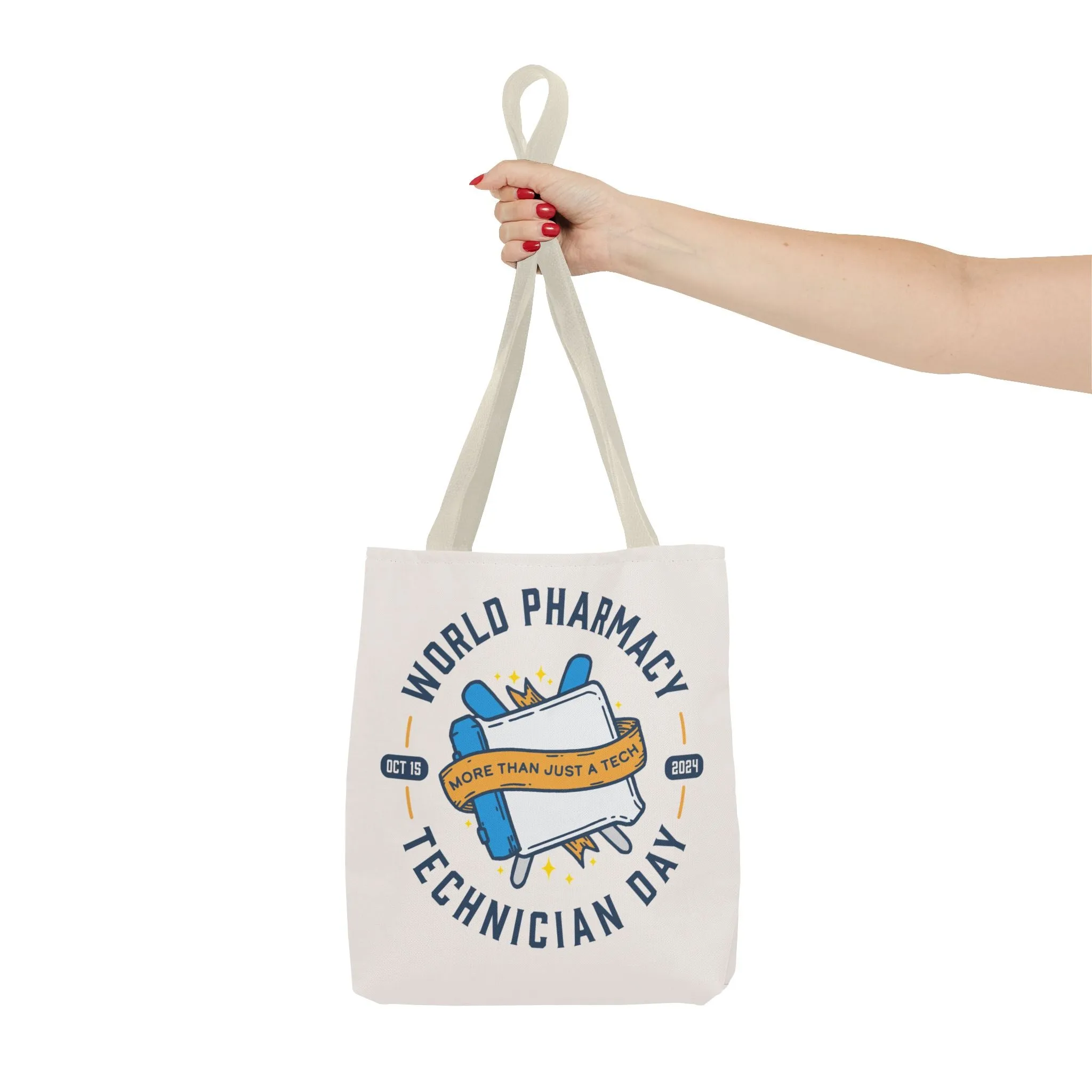 More Than Just A Tech: Pharmacy Technician Day 2024 Tote Bag // Counting Tray Edition