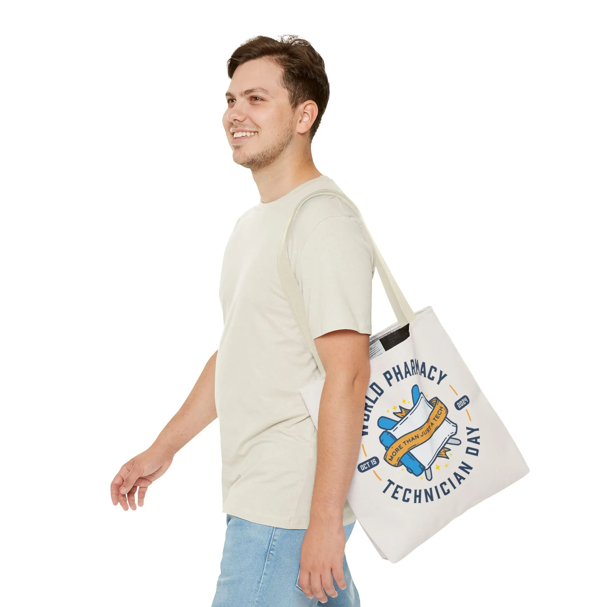 More Than Just A Tech: Pharmacy Technician Day 2024 Tote Bag // Counting Tray Edition