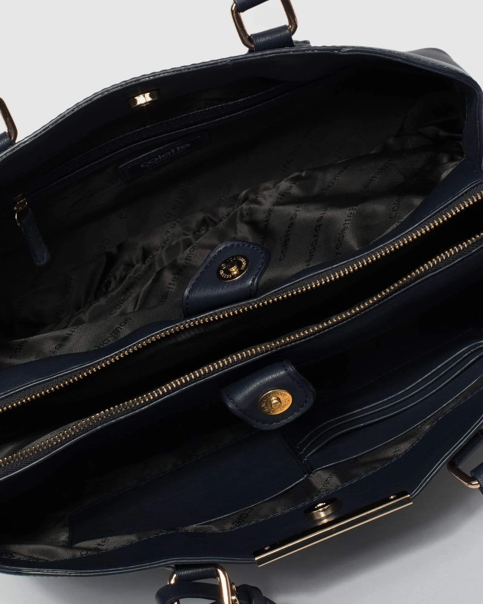 Navy Blue Spencer Tech Tote Bag