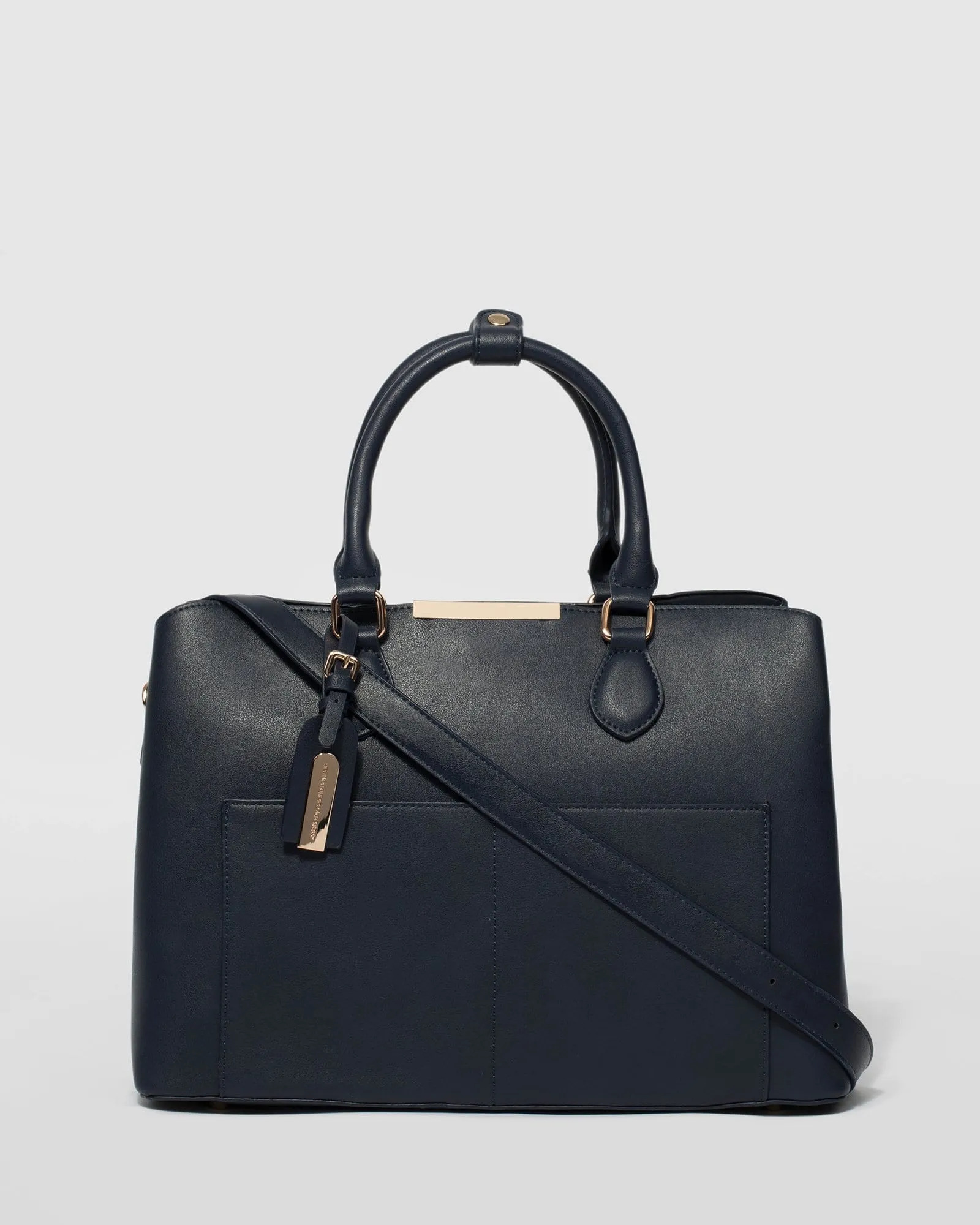 Navy Blue Spencer Tech Tote Bag